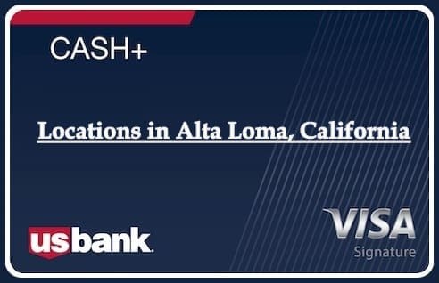 Locations in Alta Loma, California