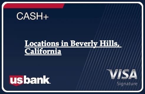 Locations in Beverly Hills, California