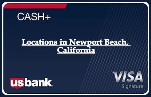 Locations in Newport Beach, California