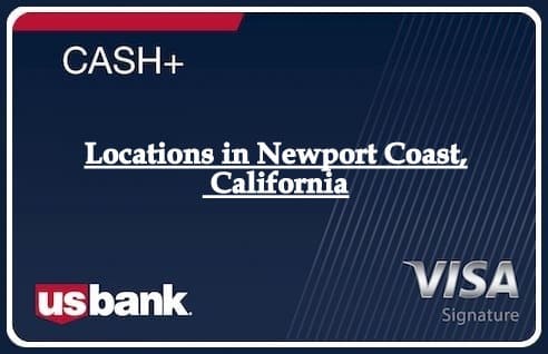 Locations in Newport Coast, California