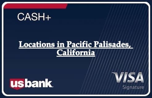 Locations in Pacific Palisades, California