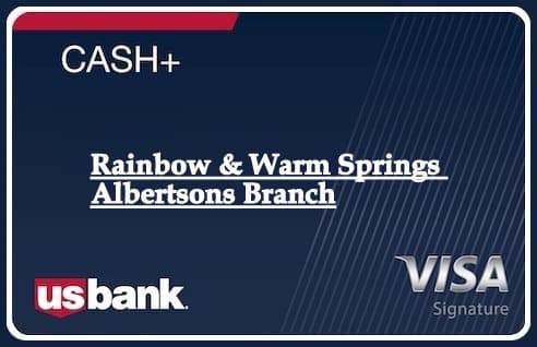 Rainbow & Warm Springs Albertsons Branch