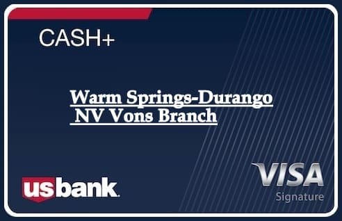 Warm Springs-Durango NV Vons Branch