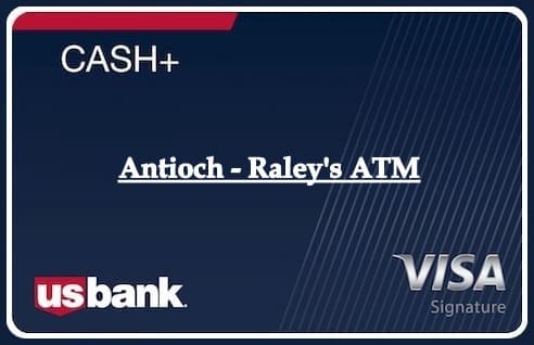 Antioch - Raley's ATM