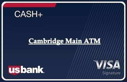 Cambridge Main ATM