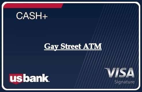 Gay Street ATM