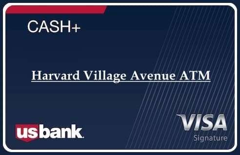 Harvard Village Avenue ATM