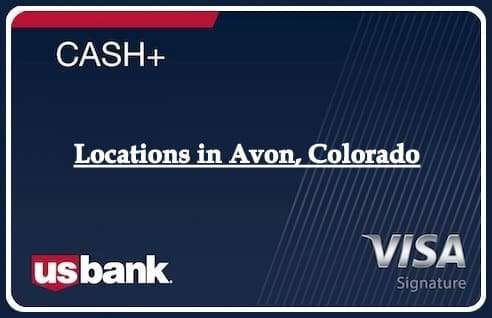 Locations in Avon, Colorado