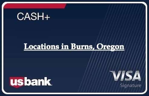 Locations in Burns, Oregon