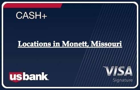Locations in Monett, Missouri