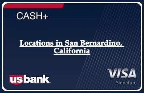 Locations in San Bernardino, California