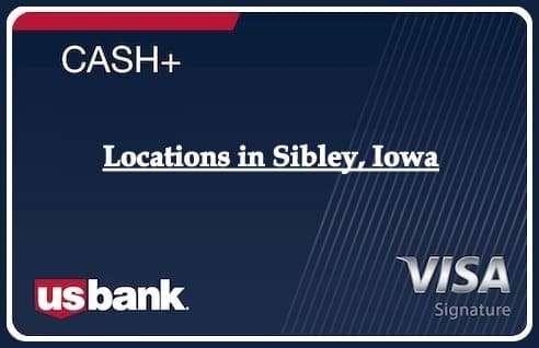 Locations in Sibley, Iowa