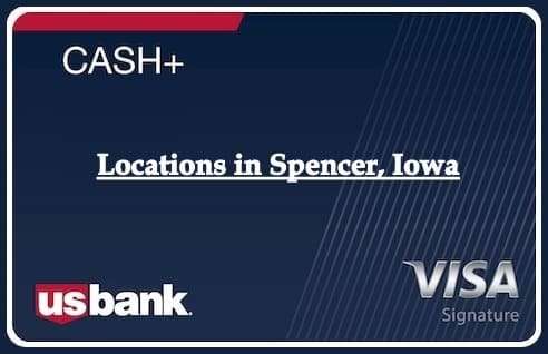 Locations in Spencer, Iowa