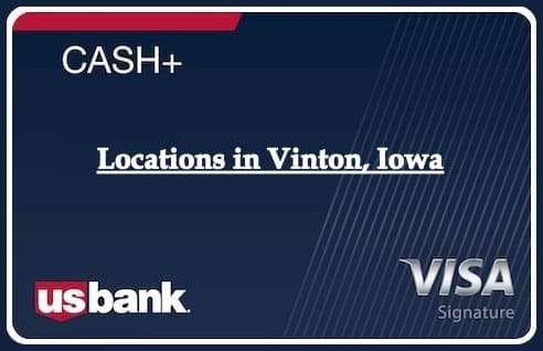 Locations in Vinton, Iowa
