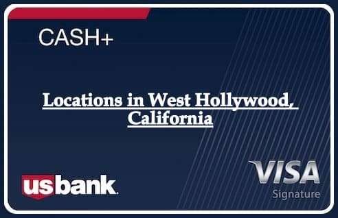 Locations in West Hollywood, California
