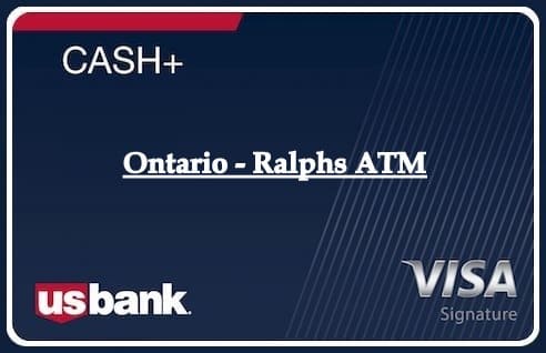 Ontario - Ralphs ATM