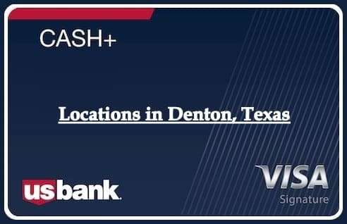 Locations in Denton, Texas