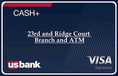 23rd and Ridge Court Branch and ATM