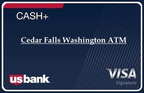Cedar Falls Washington ATM