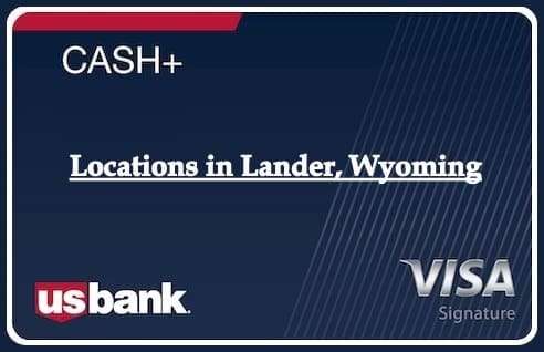 Locations in Lander, Wyoming