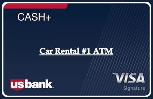 Car Rental #1 ATM