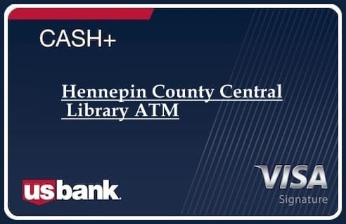 Hennepin County Central Library ATM