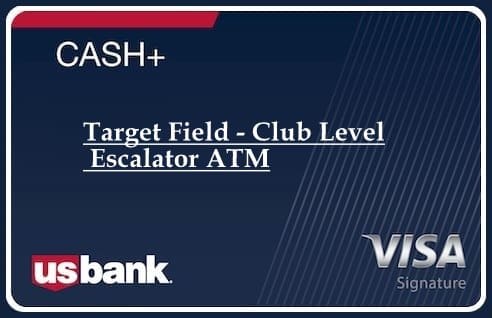 Target Field - Club Level Escalator ATM